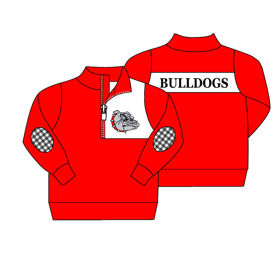 Boy's Bulldog Pullover
